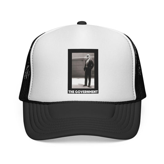 Unique Apparel Graphic Trucker Cap — Noir Mesh Snapback