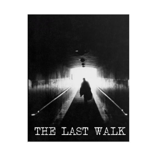 Rolled Poster — "The Last Walk" Black & White Moody Gothic Wall Art