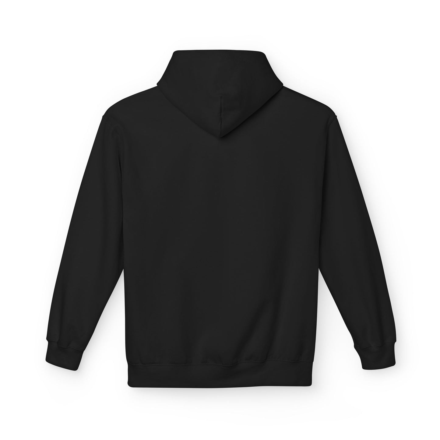 Crucified Hoodie — Vintage Gothic Black & White Graphic Pullover