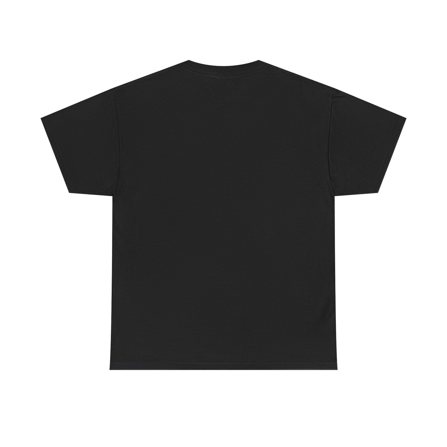Crucified Band Tee — Vintage Gothic Black & White Photo T-Shirt