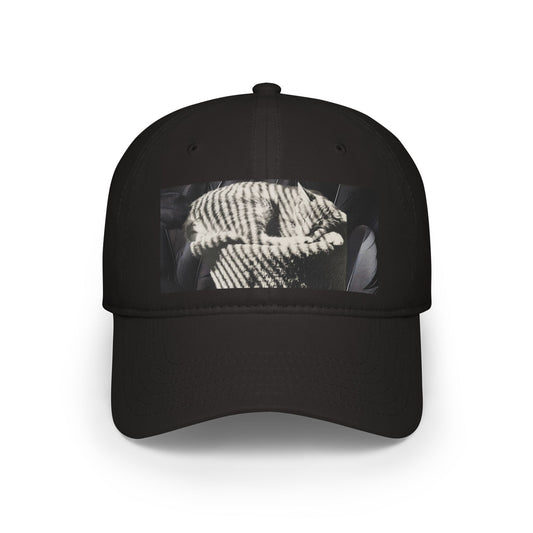 Cat-Inspired Low Profile Baseball Cap — Cat Lover Hat